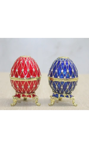 Bidebuvar Swarovski Taşlı Yumurta - Model 3