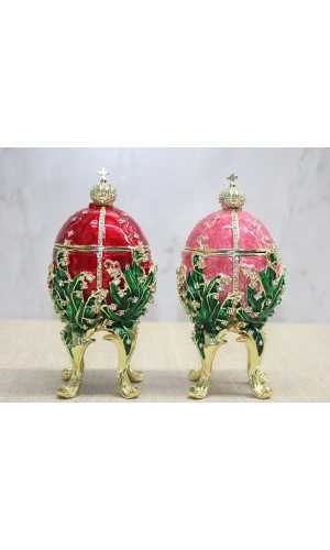 Bidebuvar Swarovski Taşlı Yumurta - Model 6