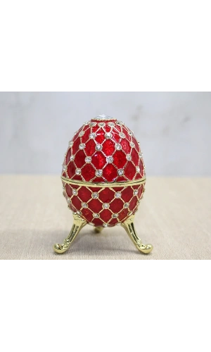 Bidebuvar Swarovski Taşlı Yumurta - Model 7