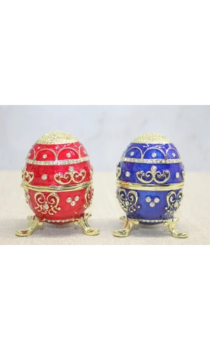 Bidebuvar Swarovski Taşlı Yumurta - Model 9