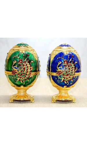 Bidebuvar Swarovski Tavuskuşu Kürdanlık