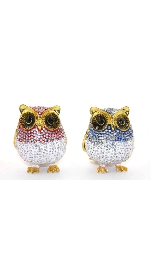 Bidebuvar Swarovski Tekli Baykuş Model 1