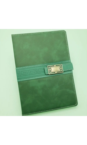 Bidebuvar Tarihsiz Ajanda Defter Yeşil Renk