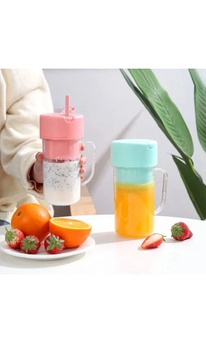 Bidebuvar Taşınabilir Pipetli Bardak Blender