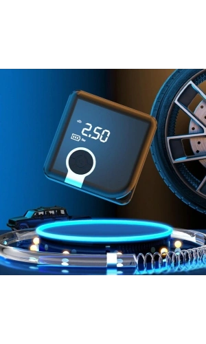Bidebuvar Taşınabilir Şarjlı Powerbank Hava Kompresörü