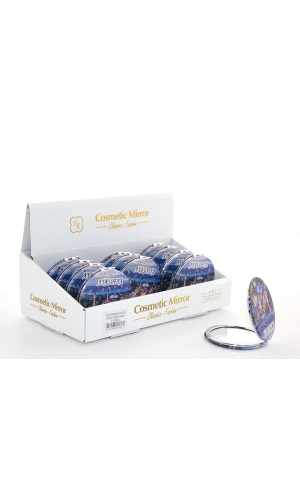 Bidebuvar Taşlı İstanbul Tasarımı El Aynası İnce Model 5