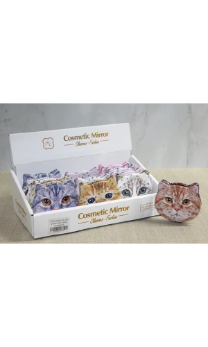 Bidebuvar Taşlı Kedi El Aynası