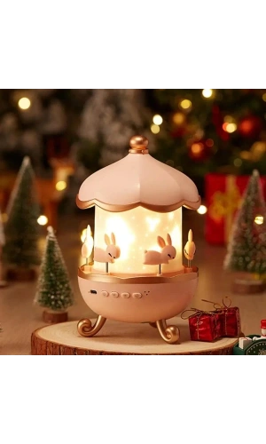 Bidebuvar Tavşan Atlıkarınca Multifonksiyon Projektör