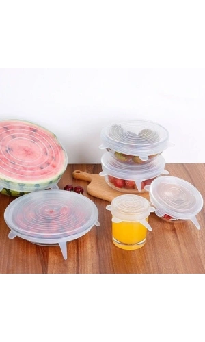 Bidebuvar Taze Tutan Silikon Kapak Seti