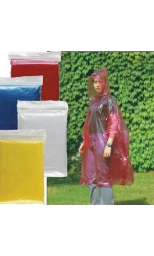 Bidebuvar Tek Kullanımlık 10 Adet Yağmurluk