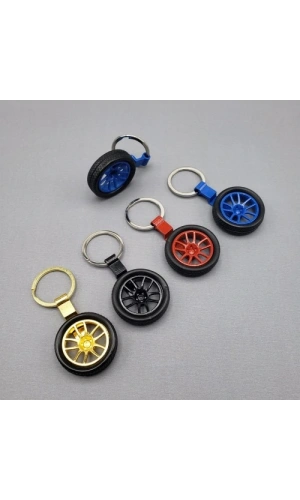 Bidebuvar Tekerlek Tasarımlı Anahtarlık