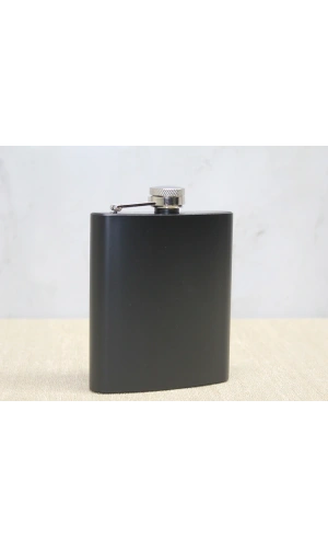 Bidebuvar Tekli Siyah 7 Oz Matara