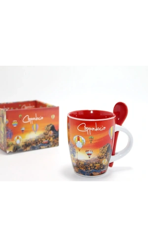 Bidebuvar Tekli Yöresel Kupa Bardak Model 3