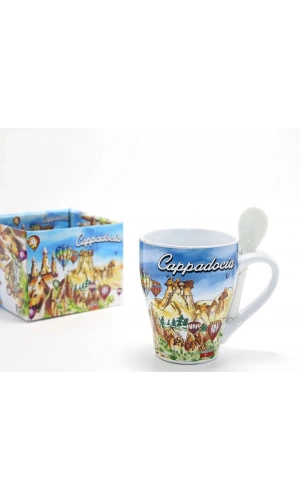 Bidebuvar Tekli Yöresel Kupa Bardak Model 8