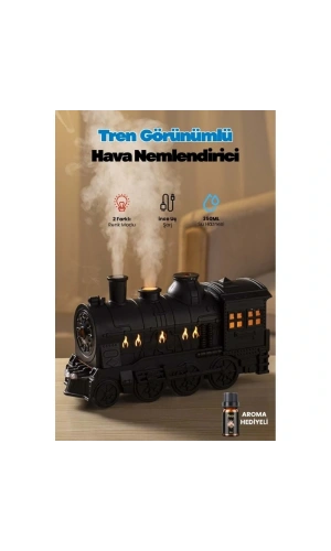 Bidebuvar Tren Görünümlü Hava Nemlendirici