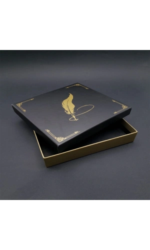 Bidebuvar Tüylü Kalem Tasarımlı Hediye Kutusu