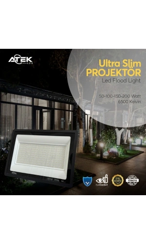 Bidebuvar Ultra Slim Projektör Dış Mekan LED Işık