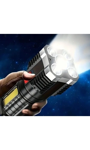 Bidebuvar USB Şarjlı 4 Modlu El Feneri