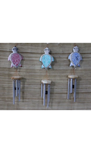 Bidebuvar Üstü Ahşap Metal Çan Model 1