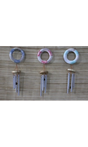 Bidebuvar Üstü Ahşap Metal Çan Model 2