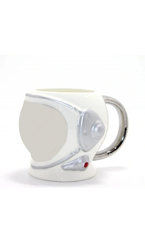 Bidebuvar Uzay Temalı Porselen Kupa Bardak