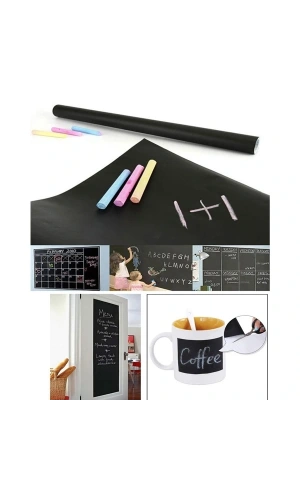 Bidebuvar Yapışkanlı Kara Tahta