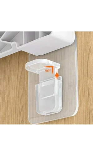 Bidebuvar Yapışkanlı Raf Tutucu Seti 4 Adet