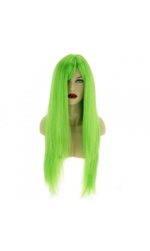 Bidebuvar Yeşil Peruk Saç