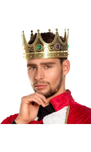 Bidebuvar Yetişkin ve Çocuk Uyumlu Kral Tacı