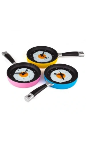 Bidebuvar Yumurta Tavası Mutfak Saati