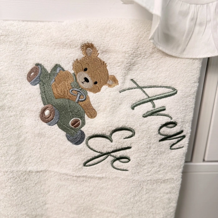 Müslin Hastane çıkış Seti ve Bornoz Seti