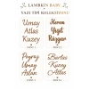 Lambkin Baby Kişiye Özel Nakışlı Müslin Yenidoğan Puset Örtüsü