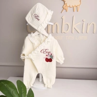 Müslin Kruvaze Yaka Tulum