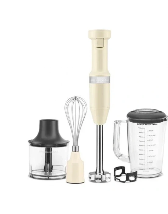 KITCHENAID AKSESUARLI EL BLENDERI 5KHBV83EAC-ALMOND CREAM -