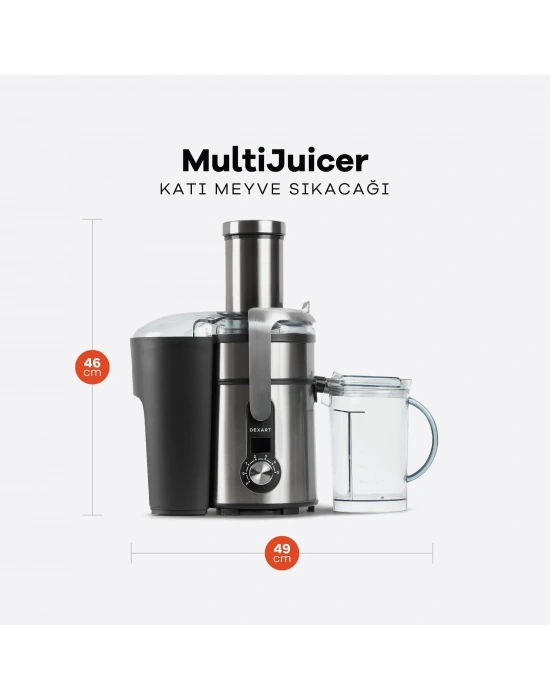 DEXART MULTIJUICER KATI MEYVE SIKACAĞI JC-801 -