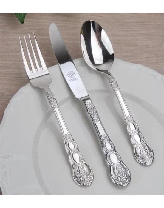 GGS SOLINGEN DANIELA PARLAK GÜMÜŞ 96 PRÇ ÇKB SETİ 0136-04 -