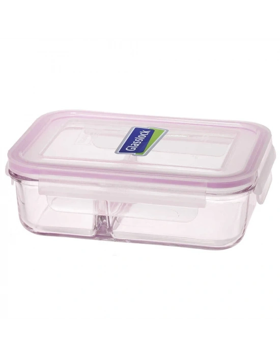 GLASSLOCK 920 ML 2 Lİ DİKDÖRTGEN CAM SAKLAMA KABI MCRK092 -