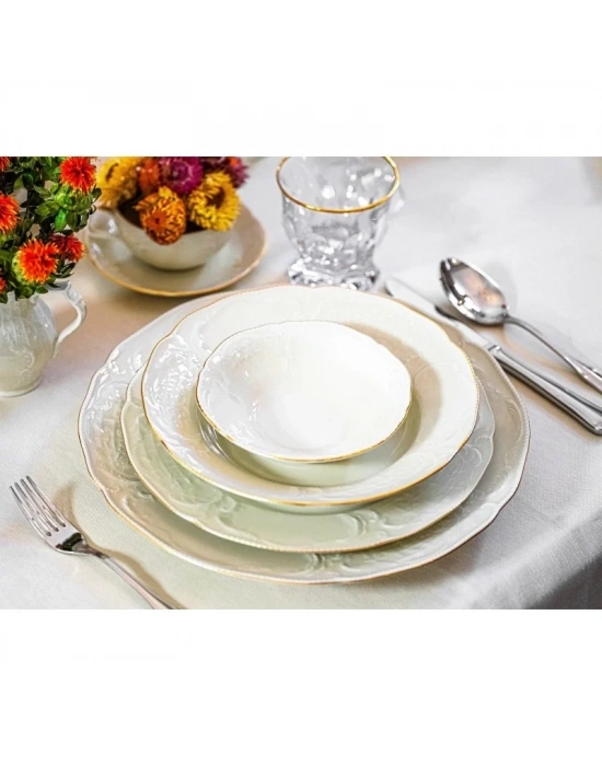 ROSENTHAL SANSSOUCI ELF GOLD 51 PRÇ YEMEK TAKIMI -