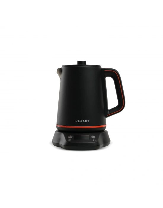 DEXART PERFECT TEA DIJITAL ÇAY MAKİNA BLACK STEEL DX-1321-BL -