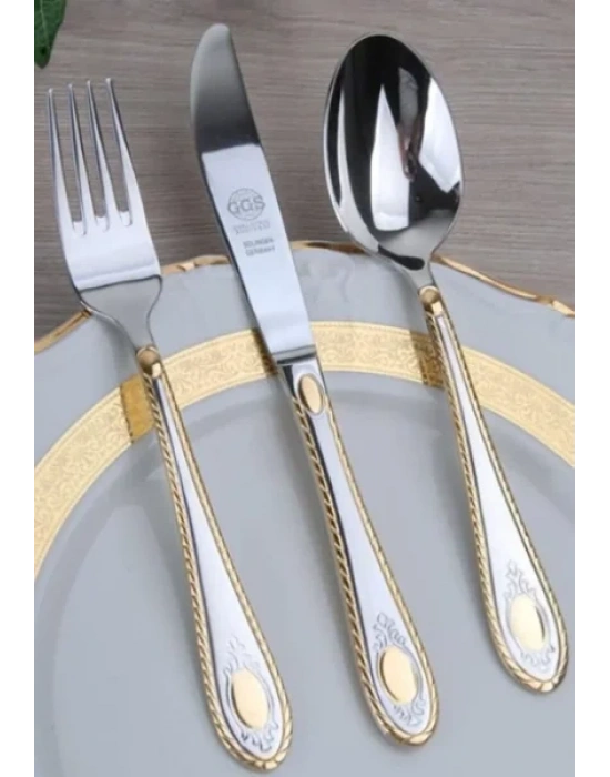 GGS SOLINGEN NADINE PARLAK ALTIN 96 PRÇ ÇKB SETİ 0122-01 -