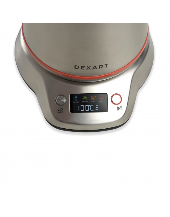 DEXART PERFECTTEA DIJITAL ÇAY MAKİNASI STEEL DX-1321-S