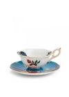 WEDGWOOD WUNDERLUST TEA SAPPHIRE ÇAY BARDAK VE TABAK 1057269 -