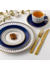 WEDGWOOD RENAISSANCE GOLD 51 PRÇ YEMEK TAKIMI -