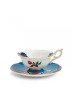 WEDGWOOD WUNDERLUST TEA SAPPHIRE ÇAY BARDAK VE TABAK 1057269
