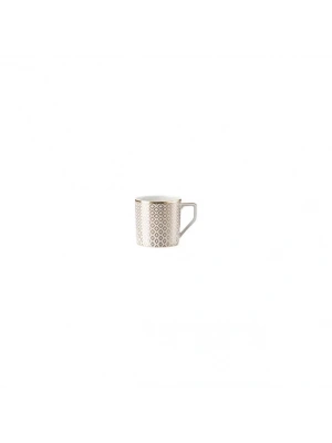 FRANCIS CARR BEIGE KAHVE FİNCANI VE TABAĞI -