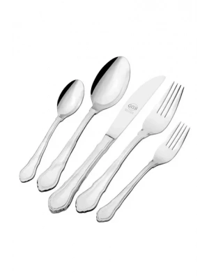 GGS SOLINGEN ANGELINA PARLAK GÜMÜŞ 96 PRÇ ÇKB SETİ 0134-04 -