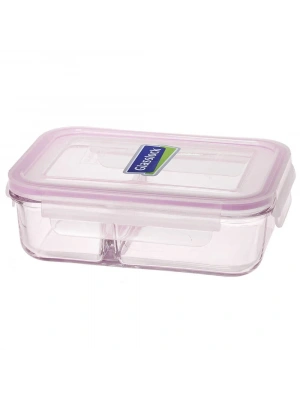 GLASSLOCK 920 ML 2 Lİ DİKDÖRTGEN CAM SAKLAMA KABI MCRK092 -