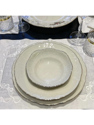 YALDIZ IVORY 77 PARÇA YEMEK TAKIMI -