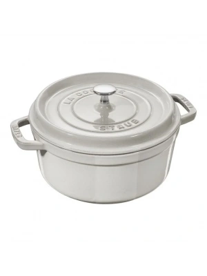 STAUB 26 CM YUVARLAK DÖKÜM TENCERE BEYAZ 405014130 -