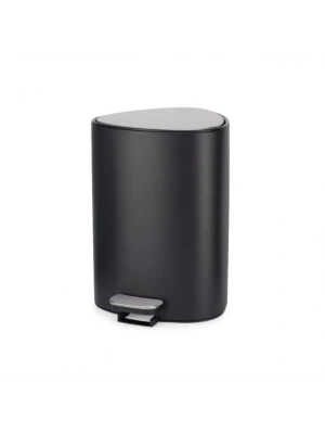 JJ EASYSTORE 5 LT PEDALLI ÇÖP KOVASI MAT SİYAH 70595 -